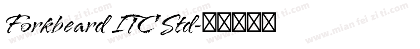 Forkbeard ITC Std字体转换